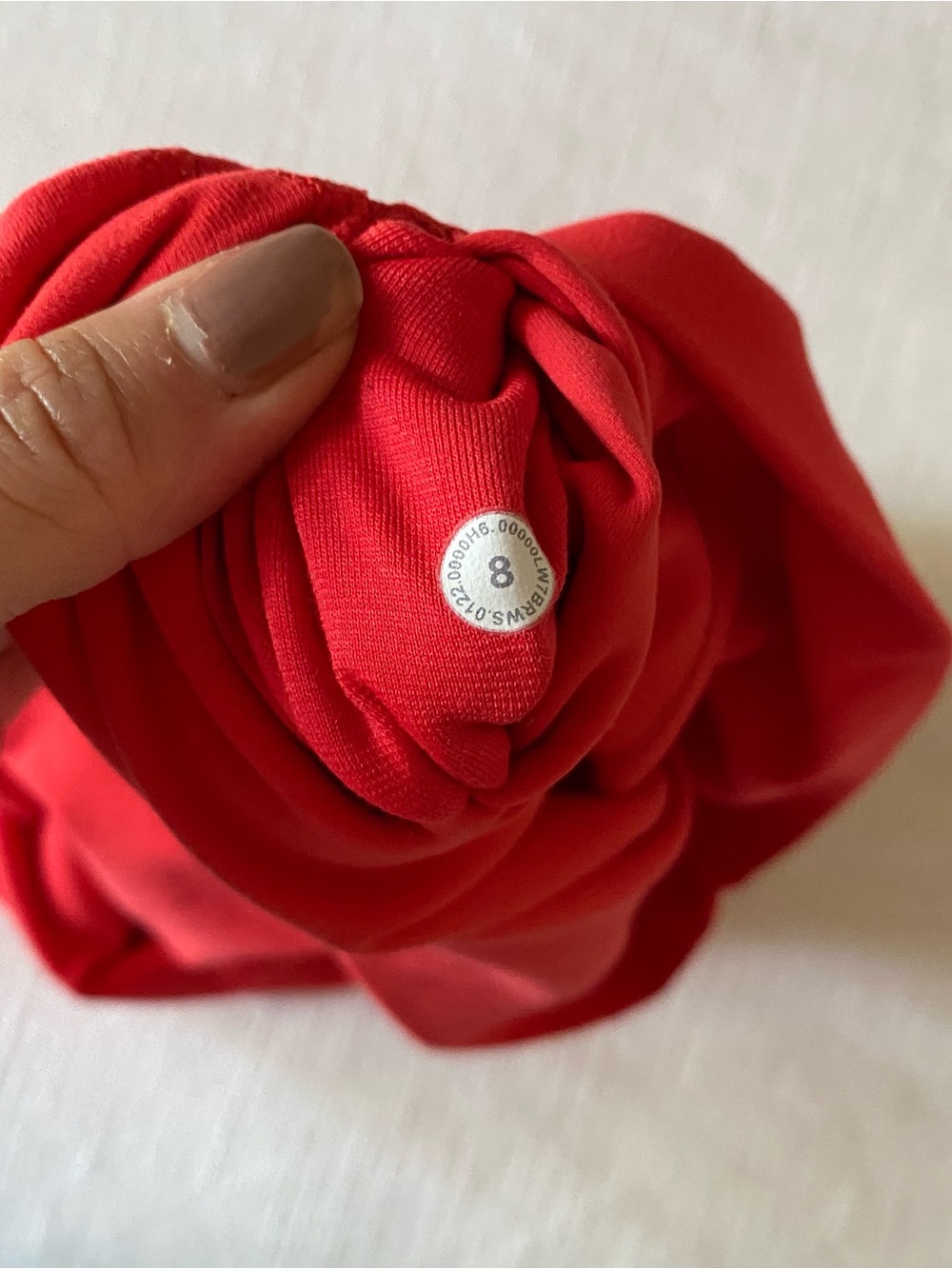 Lululemon Love Red Align Biker Shorts - Picture 5 of 5